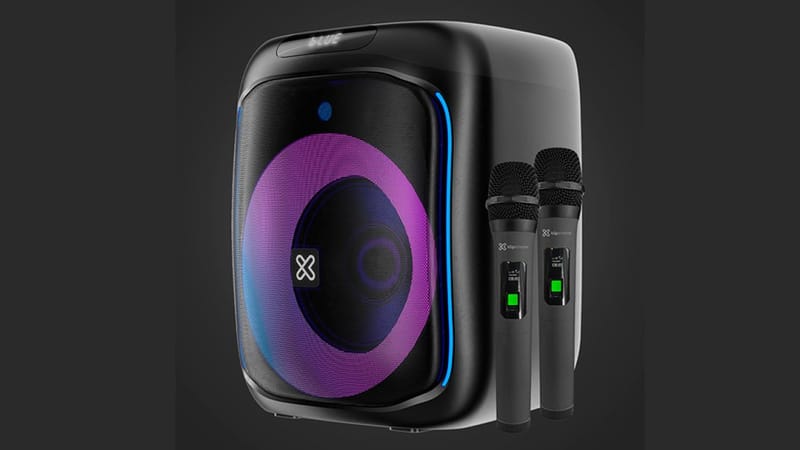 Klip Xtreme presenta BoomBlaster en Chile, su nuevo parlante para fiestas con luces LED y dos micrófonos