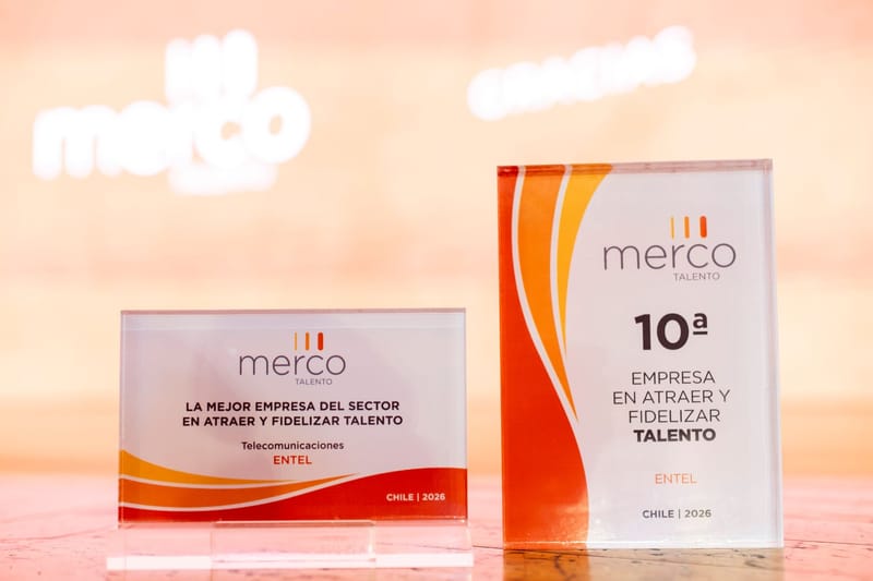 Entel se posiciona entre las 10 mejores empresas para trabajar en Chile