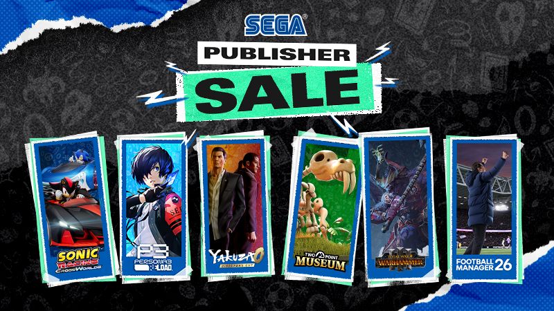 Ahorra a lo grande en Sonic Racing: CrossWorlds, Total War: Warhammer III, Persona 3 Reload y más