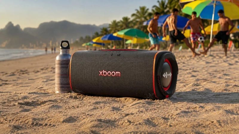 Sonido extremo y blindaje militar: Xboom Blast, la nueva apuesta de LG que escanea el lugar adapta su sonido