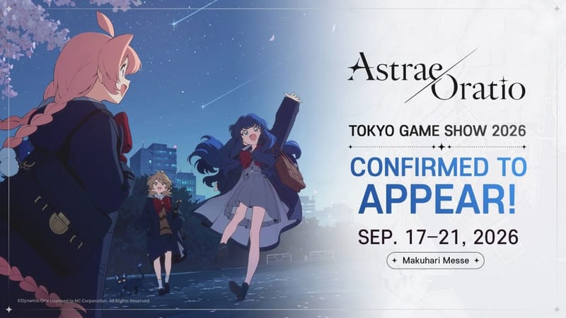 NC anuncia un stand exclusivo dedicado a Astrae Oratio en Tokyo Game Show 2026