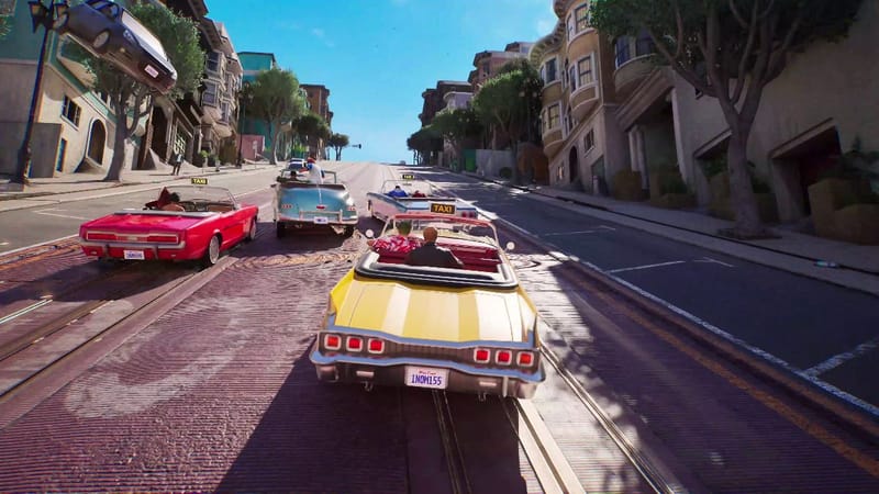 SEGA da un adelanto de la locura multijugador en el nuevo tráiler de Crazy Taxi: World Tour