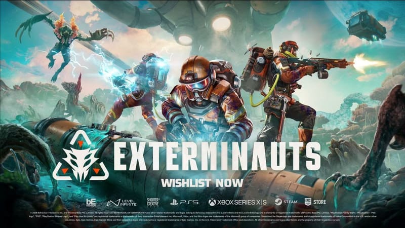 Level Infinite y Behaviour Interactive presentan Exterminauts, un shooter cooperativo PvE en tercera persona que se lanzará el próximo año