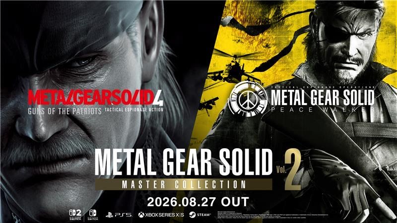 ¡Revive la Leyenda: Metal Gear Solid: Master Collection Vol.2 se ha desplegado en todo el mundo!