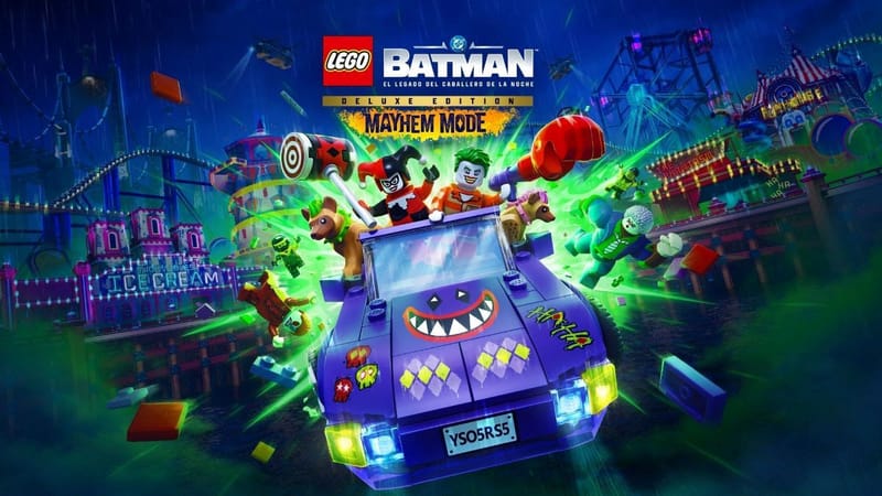 El nuevo tráiler del DLC del aclamado LEGO Batman: El Legado del Caballero de la Noche muestra al Guasón y Harley Quinn como personajes jugables en una nueva misión de historia, Mayhem Mode y más