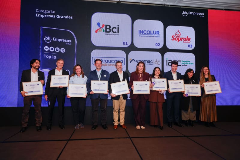 Building Happiness by Buk revela las empresas más felices de Chile y concluye que 78% de los colaboradores están satisfecho en su trabajo