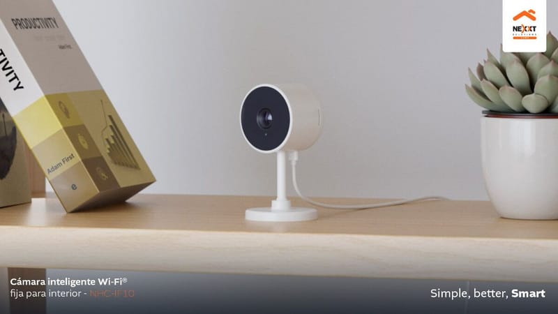 Nexxt Home lanza en Chile su nueva cámara inteligente Wi-Fi para interiores con resolución 2K QHD