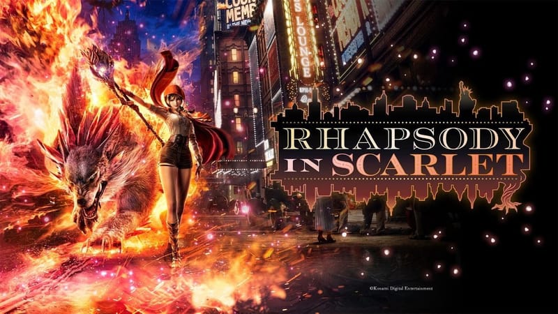 KONAMI ha revelado Rhapsody In Scarlet, un elegante juego de acción lleno de magia ambientado en la Nueva York de 1920