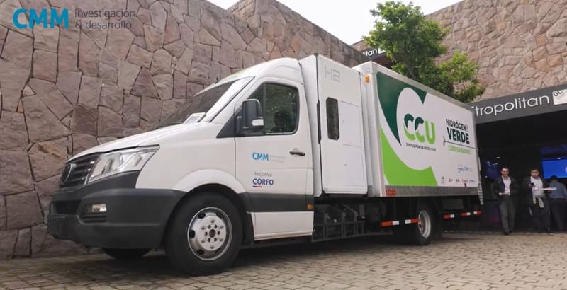 Chile presenta su primer vehículo de carga a hidrógeno verde diseñado y producido en el país