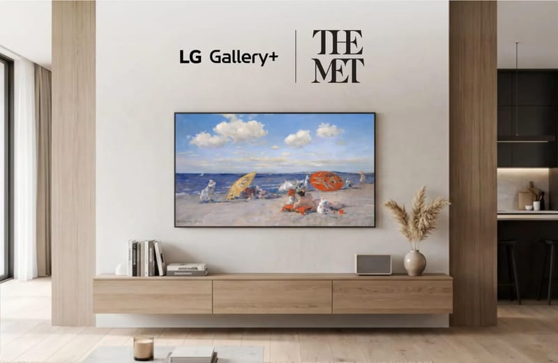 El Museo Metropolitano de Nueva York llega a los livings chilenos gracias a la nueva alianza con LG