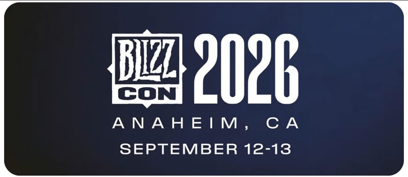 ¡No te pierdas BlizzCon 2026 y los anuncios más importantes de la Ceremonia de Apertura!