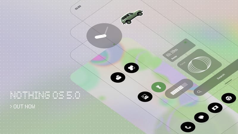 Nothing reinventa su experiencia móvil con actualización Nothing OS 5.0, más personal, inteligente y fluido