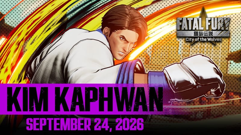 ¡Kim Kaphwan arde con determinación en la Temporada 3 de Fatal Fury: City of the Wolves!