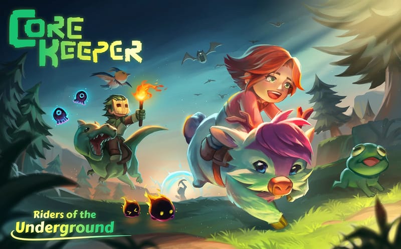 La actualización gratuita Riders of the Underground de Core Keeper se lanza hoy en todas las plataformas