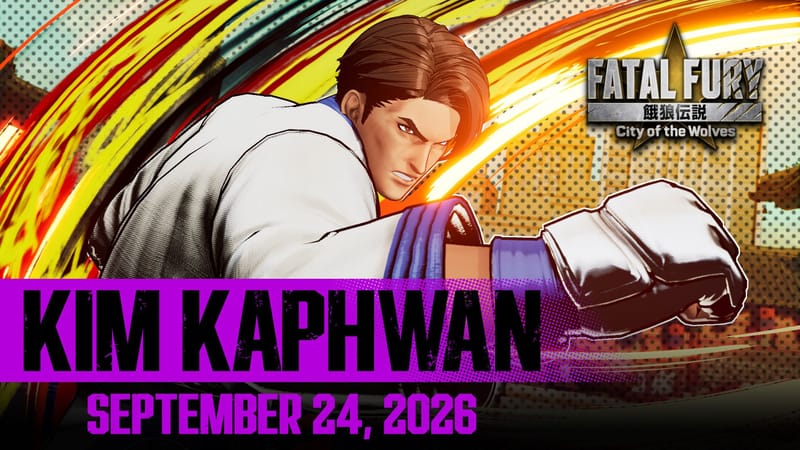 ¡Kim Kaphwan llega a la Temporada 3 de Fatal Fury: City of the Wolves!
