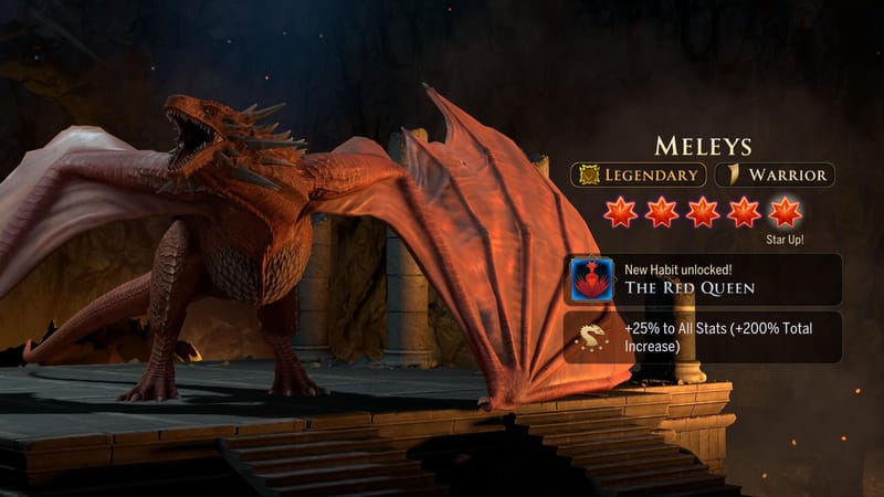 Al mando de la Reina Roja:
Meleys llega a Game of Thrones: Dragonfire