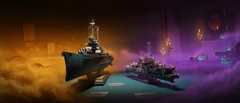 Los barcos premium y los eventos de temporada son los protagonistas de las actualizaciones de octubre de World of Warships y World of Warships: Legends