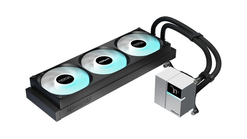 ASRock presentó su nueva línea Rock de refrigeración líquida AIO