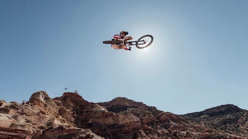 TNT Sports transmitirá el Red Bull Rampage 2026, la competencia que lleva el mountain bike al límite