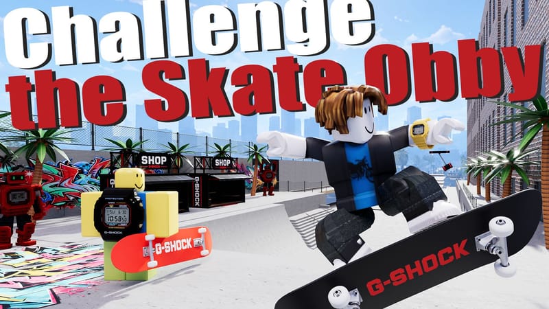 Casio lleva el universo G-Shock a Roblox con una nueva experiencia digital