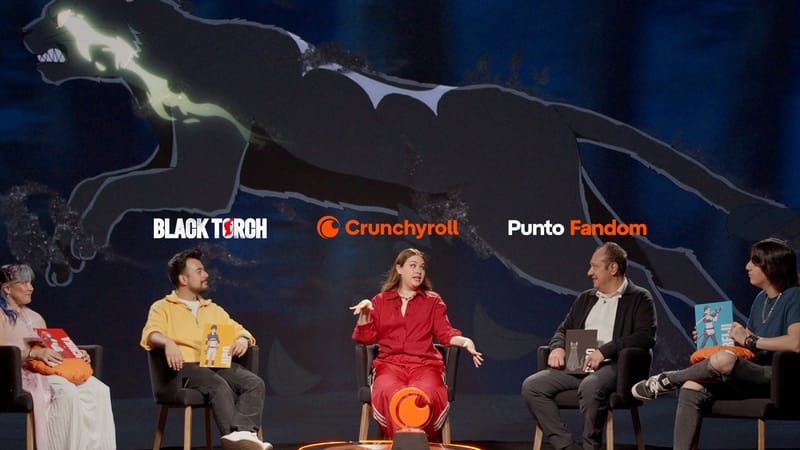 Crunchyroll presenta punto fandom con Black Torch y abre un espacio para celebrar la pasión por el anime