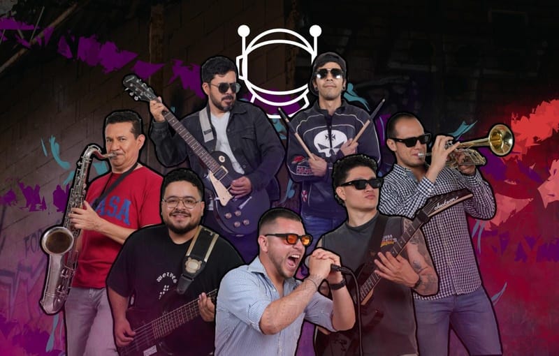 La banda mexicana Inmigrantes Cósmicos presenta 'Aterrizaje en vivo desde Villa Corona'