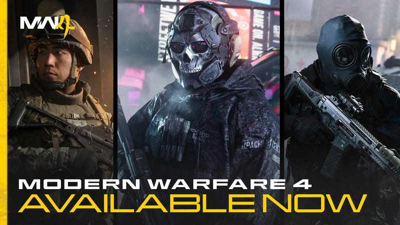 Call of Duty: Modern Warfare 4 ya está disponible a nivel mundial