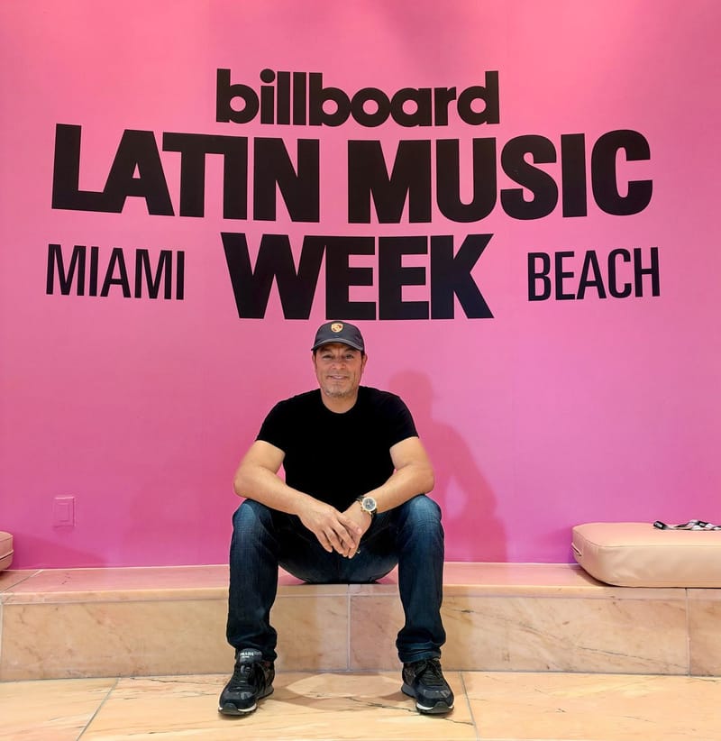 DerekVinci CEO de EQS Música lleva la bachata y la música tropical a Billboard Latin Music Week 2026