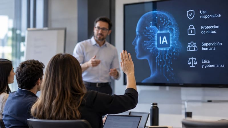 Abren convocatoria para ampliar la red de formación en uso responsable de la inteligencia artificial
