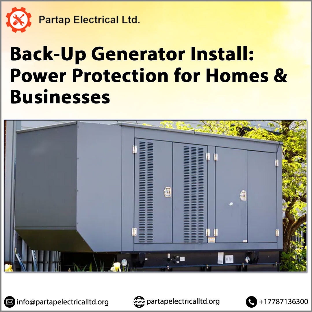 Back-Up Generator Install: Power Protection for Homes & Businesses