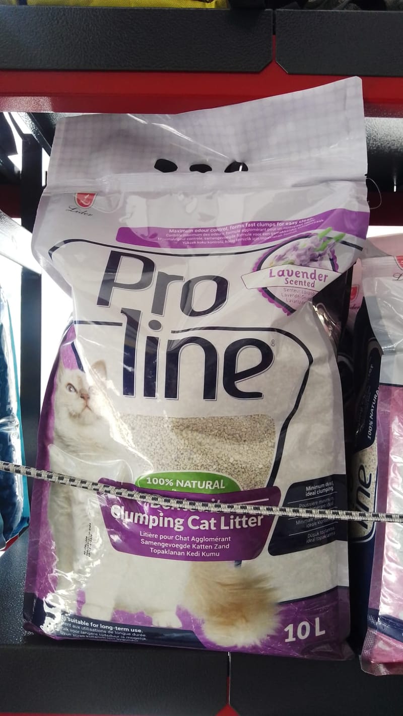 PROLİNE 10 LT KEDİ KUMU LAVANTALI