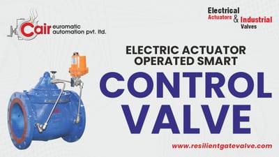 ⚙️ Electric Actuator Smart Control Valves: The Future of Automated Flow Management