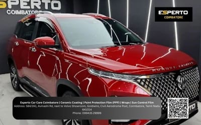 Why Paint Protection Film (PPF) Is a Must for New Cars in Coimbatore