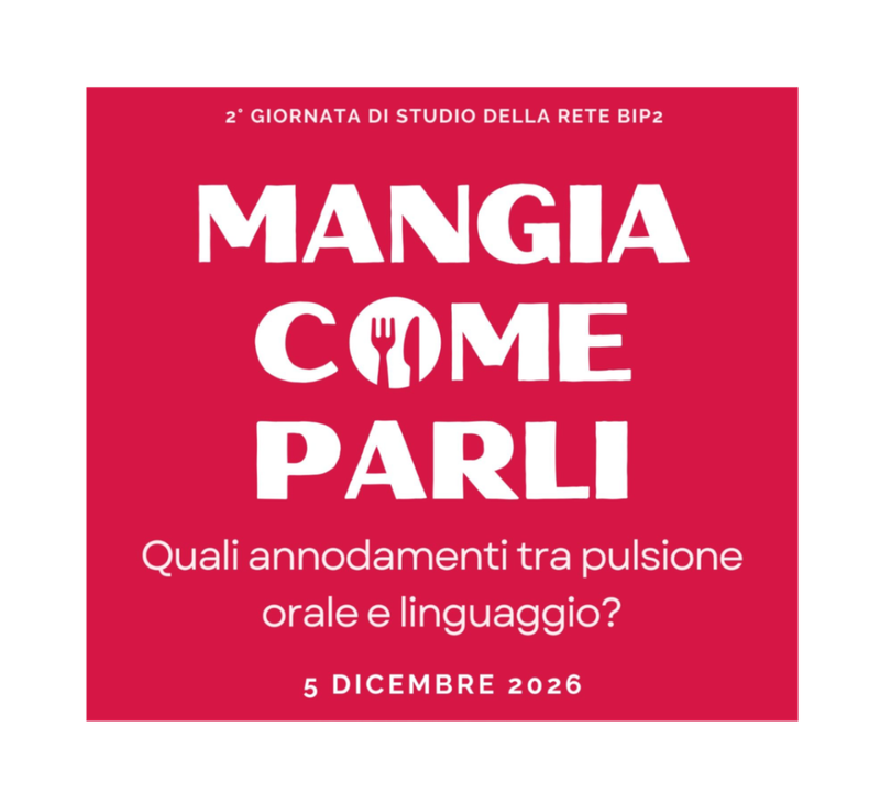 Mangia come parli. Quali annodamenti tra pulsione orale e linguaggio?