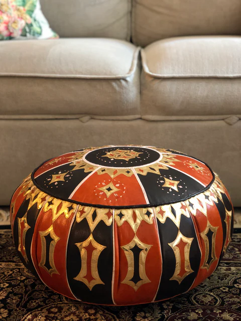 West African poufs