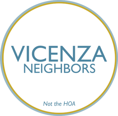 Vicenza Neighbors-Not the HOA
