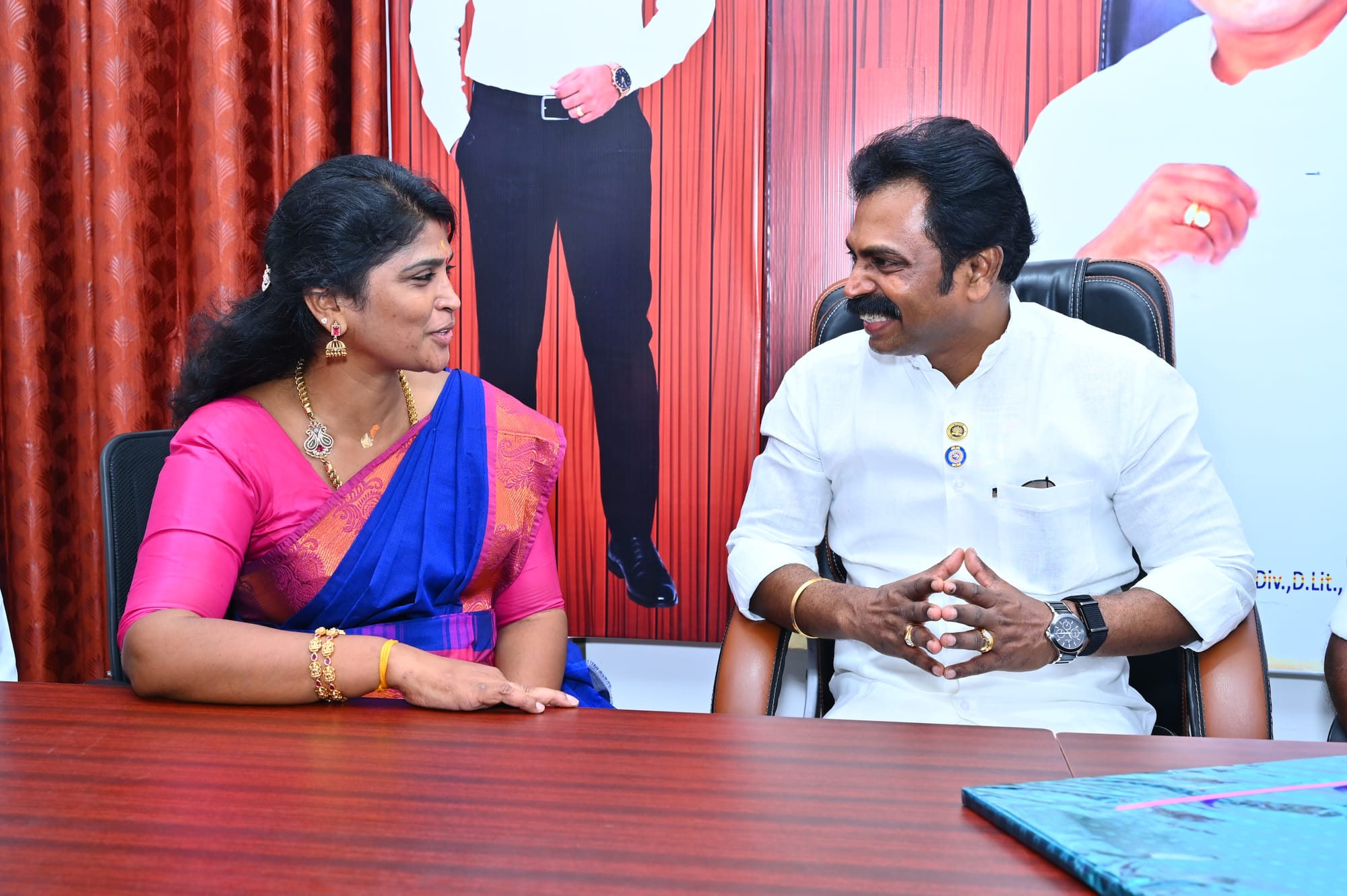 OUR CHEIF GUEST AJITHA AGNAL