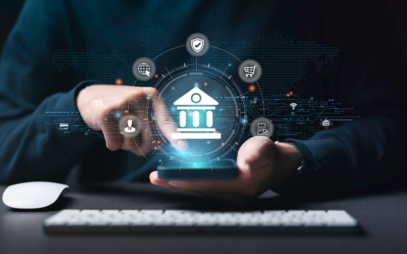 I’D LIKE TO START GIVING USING MY BANKING INFORMATION