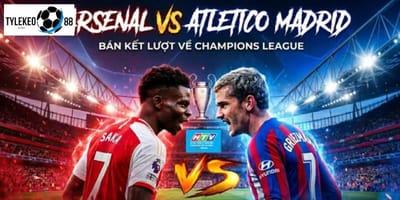 Arsenal vs Atlético Madrid: Cuộc Chiến Bán Kết Champions League Tại Emirates – Lửa Đỏ London Đang Cháy