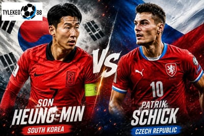 Hàn Quốc vs CH Séc: Trận mở màn bảng A World Cup 2026 – Cuộc chạm trán cân bằng đầy kịch tính tại tylekeo88