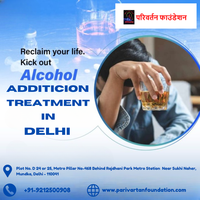 Alcohol Addiction Treatment Centre in Delhi