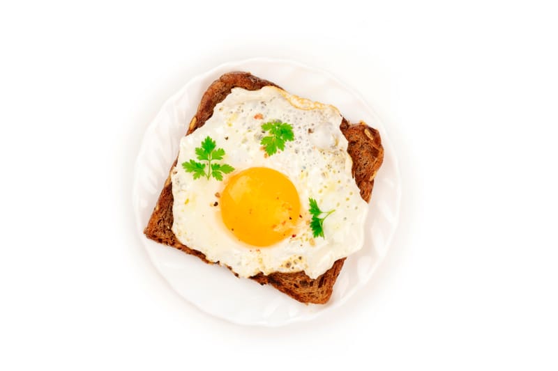 Eggs on toast