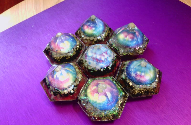 Piramides van klein naar groot 