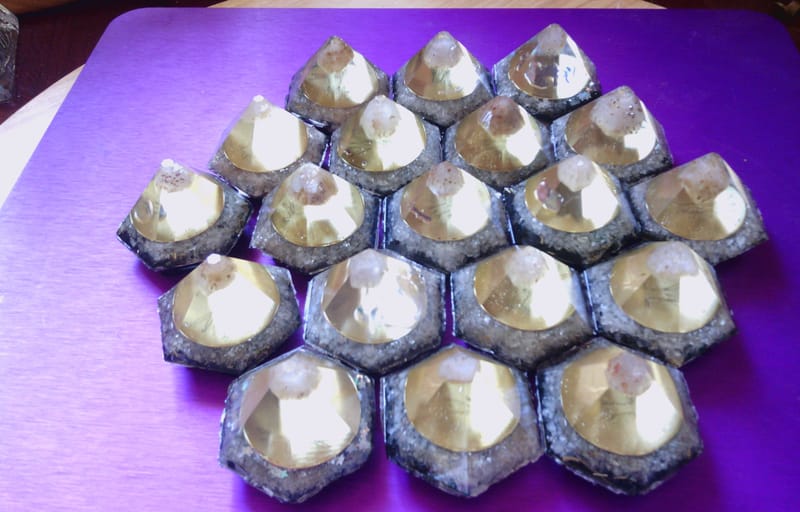 Piramides van klein naar groot 