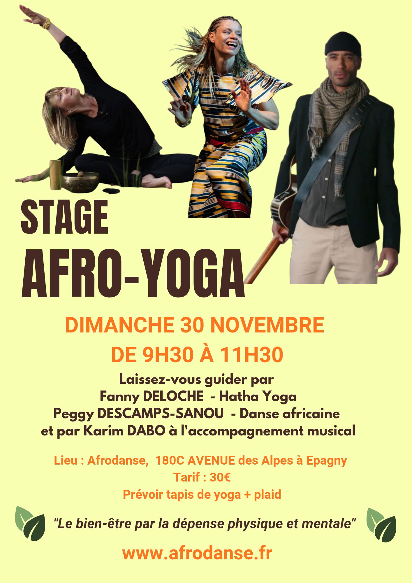STAGE AFRO-YOGA
