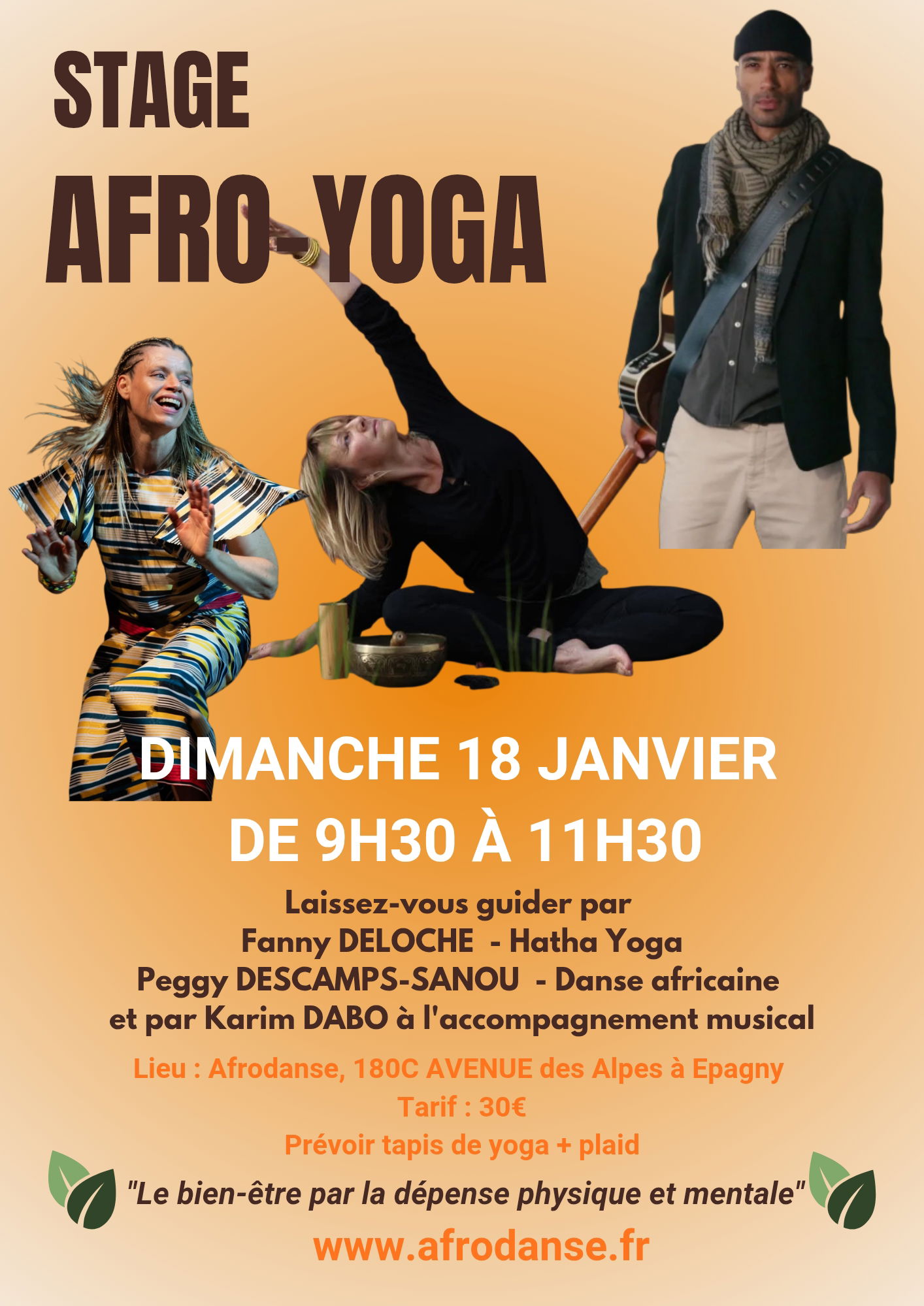 STAGE D'AFRO YOGA