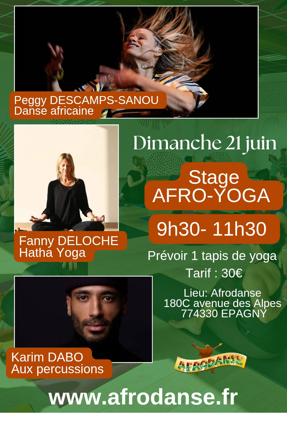 Stage AFRO-YOGA