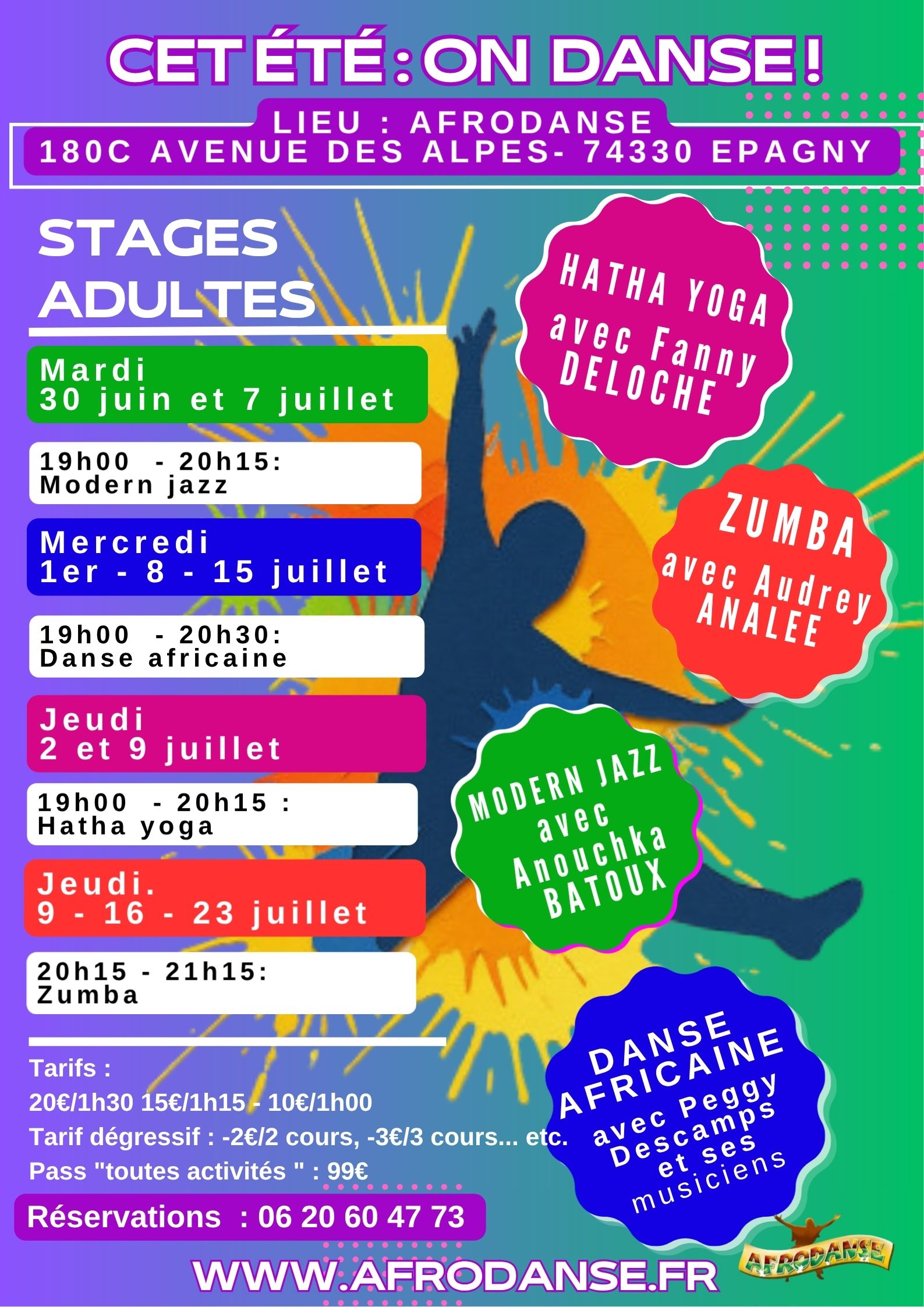 Stages ados-adultes