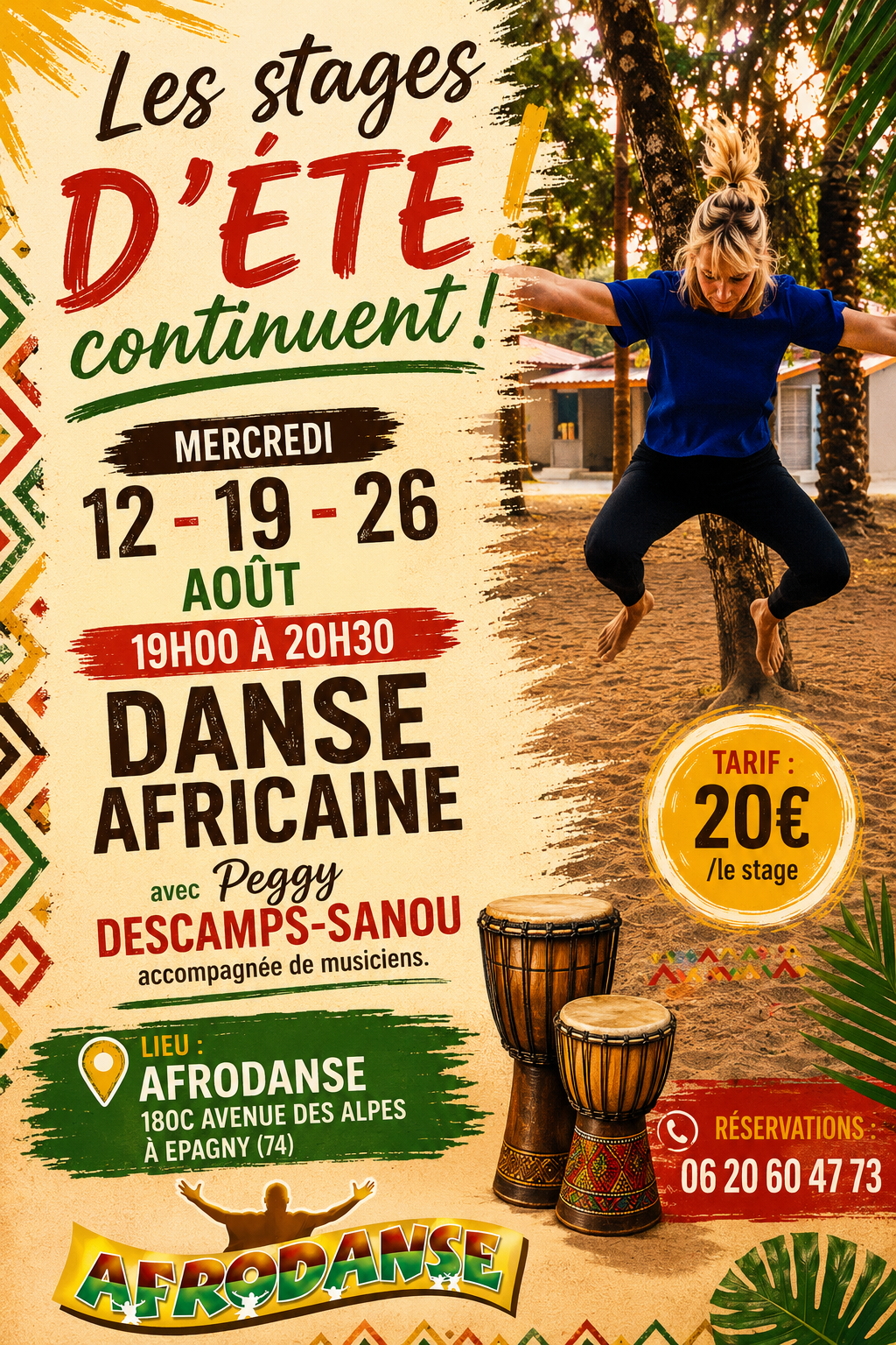 Stages d'été ADOS-ADULTES