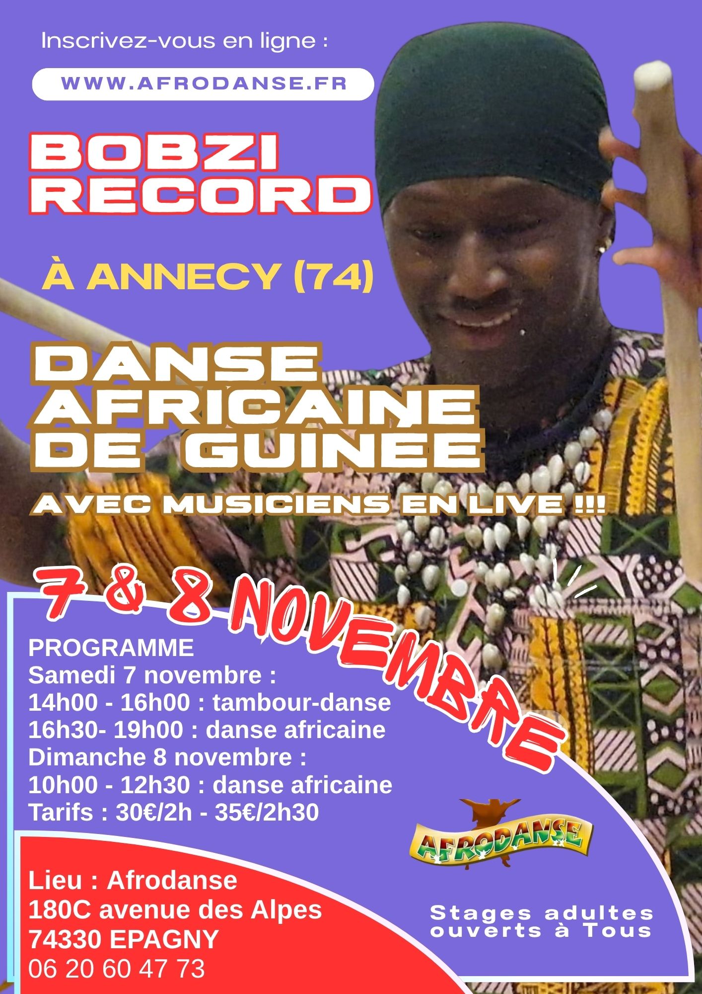 Stage de danse africaine avec BOBZI RECORD - Copier - Copier